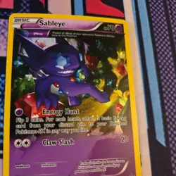 Sableye XY92 XY Full Art Black Star Promo Holo Pokemon Card - Image 4