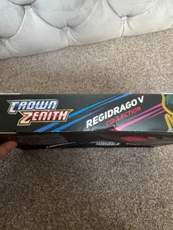POKEMON - CROWN ZENITH Regidrago V - Collection Box -BRAND NEW SEALED - Image 5