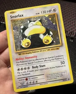 Pokemon Snorlax XY179 Black Star Promo Holo HP - Image 3