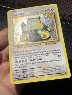 Pokemon Snorlax XY179 Black Star Promo Holo HP - Image 4