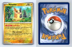 Morpeko #72/167 SV Twilight Masquerade 2024 Pokemon Reverse Holo Uncommon TCG - Image 1