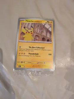 Pokemon Pikachu At The Museum Promo Natural History Museum w ecology booklet - Image 2