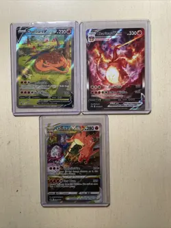 Pokemon TCG Charizard UPC Promo Set SWSH260 SWSH261 SWSH262 VMAX VSTAR V NM - Image 1