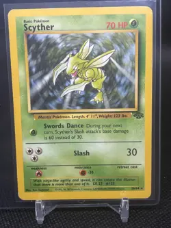 Scyther 26/64 Jungle Unlimited Non-Holo Rare Pokemon TCG - Image 1