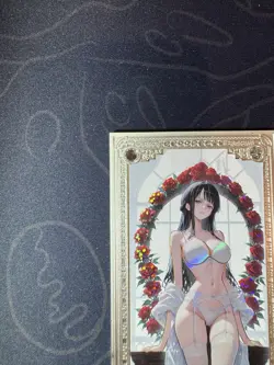 Goddess Robin Lingerie Diamond Numbered Metal Card Waifu Doujin One Piece - Image 2