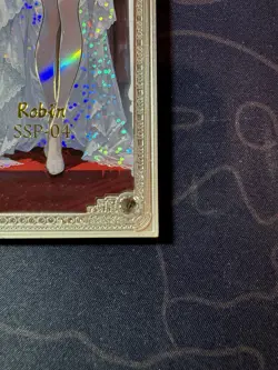 Goddess Robin Lingerie Diamond Numbered Metal Card Waifu Doujin One Piece - Image 4