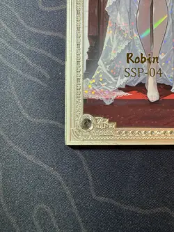 Goddess Robin Lingerie Diamond Numbered Metal Card Waifu Doujin One Piece - Image 5