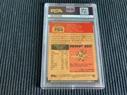 2024 TOPPS LIVING SET #704 LUIS TIANT *PSA 10 GEM MINT* RED SOX - Image 2