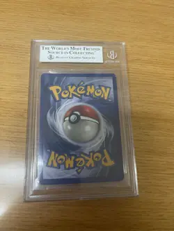 1999 WOTC Pokemon Base Set Alakazam 1/102 Unlimited Holo TCG CGC 8.5 NM/MINT+ - Image 2