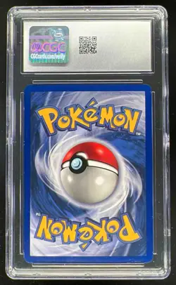 1999 Pokemon Set Unlimited #1/102 Alakazam Rare Holo CGC 8 - Image 2
