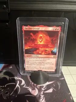 The Fire Crystal x1, MTG, Magic the Gathering, Final Fantasy, FIN, NM - Image 1