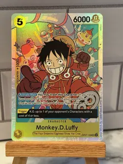 One Piece TCG The Best Vol. 2 PRB-02 - Monkey.D.Luffy OP07-109 SR (Reprint) NM - Image 1