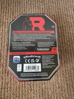 Pokemon TCG: Team Rocket's Mewtwo Ex Tin - Destined Rivals - Brand New / Sealed - Image 2