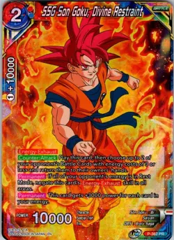 SSG Son Goku, Divine Restraint Promo Promotion Cards P-362 NM - Image 1