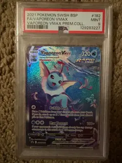 Vaporeon VMAX #182 SWSH: Sword & Shield Promo Cards Holo - Image 1