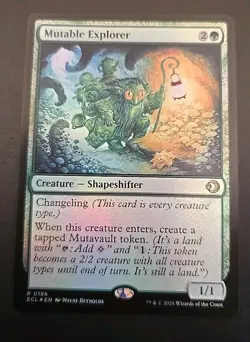 Mutable Explorer Lorwyn Eclipsed MTG Foil Near Mint - Image 1
