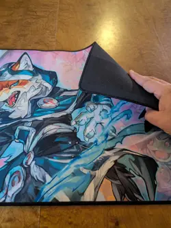 Foil MTG Playmat - Gen Con 2024 Exclusive Jace, the Mind Sculptor (Bloomburrow) - Image 4