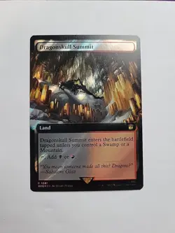 MTG - Dragonskull Summit (Extended Art) (Surge Foil) WHO Rare #1081 - Image 1