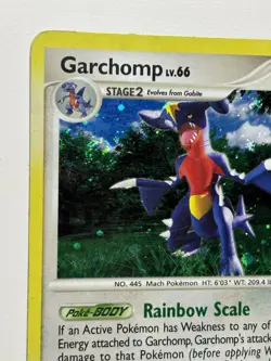 Pokemon Garchomp 2007 LV.66 Holo Card 9/123 Mysterious Treasures MP - Image 4