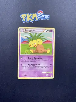 Pokemon TCG Exeggutor Heartgold & Soulsilver 18/123 Regular MP. - Image 1