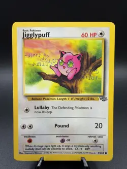 Pokemon TCG Jigglypuff Jungle 54/64 Regular 1999-2000 - Image 1