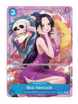Boa Hancock (Alternate Art) OP13-051 R One Piece Carrying On His Will LP - Image 1