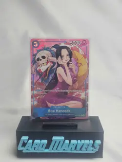 One Piece TCG - Boa Hancock Alt R English - OP13-051 - Carrying On His Will NM - Image 1