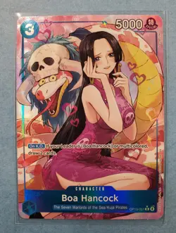 Boa Hancock (Alt Art) OP13-051 R Carrying on His Will - ONE PIECE Card ENGLISH - Image 1