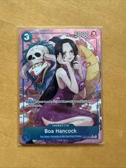 Boa Hancock (Alt Art) OP13-051 R Carrying on His Will - ONE PIECE Card ENGLISH - Image 1