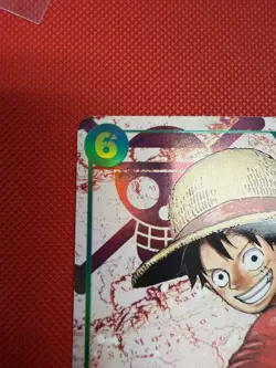 2025 One Piece Carrying On His Will Monkey D. Luffy SEC Alt Art OP13-118 - Image 3