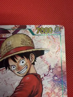 2025 One Piece Carrying On His Will Monkey D. Luffy SEC Alt Art OP13-118 - Image 4