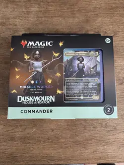 Magic: The Gathering Duskmourn: House of Horror Commander Deck Miracle Worker - Image 1