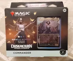 DUSKMOURN HOUSE OF HORROR MIRACLE WORKER COMMANDER DECK MIP - Image 1