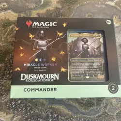 DUSKMOURN HOUSE OF HORROR MIRACLE WORKER COMMANDER DECK MTG - Image 1