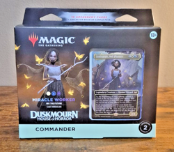 MTG Duskmourn: House of Horror Commander Deck Sealed Miracle Worker 153867 - Image 1