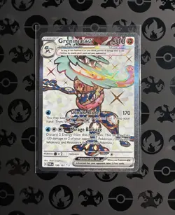 Pokemon Greninja ex 198/167 Sv06: Twilight Masquerade Holo NM - Image 1