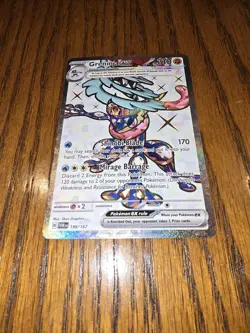 Pokemon TCG Greninja ex 198/167 Full Art Ultra Rare Twilight Masquerade NM/M - Image 1
