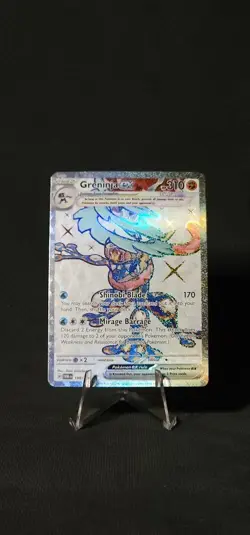 Pokemon Greninja ex 198/167 Sv06: Twilight Masquerade Holo NM - Image 1