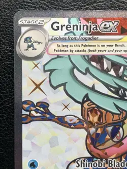 Greninja ex 198/167 Twilight Masquerade Ultra Rare Full Art Pokemon TCG NM - Image 2