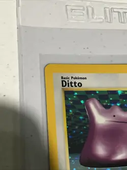 Ditto 3/62 Fossil Holo Wotc Pokemon Card Vintage 1999 - Image 3