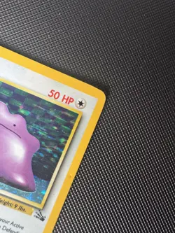 Ditto 3/62 HOLO Rare Fossil Set WOTC Vintage 1999 Pokemon Card Near Mint - Image 5