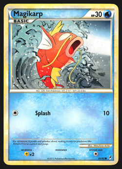 Magikarp 61/95 Call of Legends Pokemon Card LP - Image 1