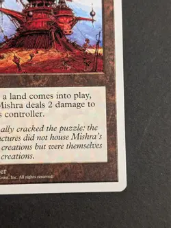 MTG Card - 1x Ankh of Mishra - Core Set Fifth Edition (5th) - NM/LP - Magic 1997 - Image 4