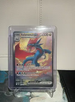 Pokemon TCG Salamence EX Full Art Card Journey Together 187/159 - Image 1