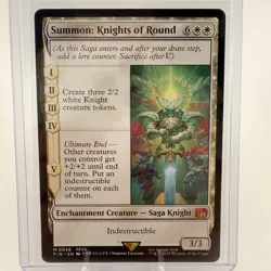 Magic the Gathering Summon: Knights of Round Final Fantasy Regular M0036 - Image 1