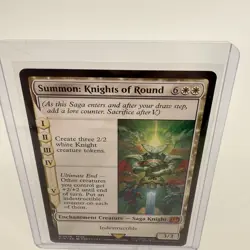 Magic the Gathering Summon: Knights of Round Final Fantasy Regular M0036 - Image 2