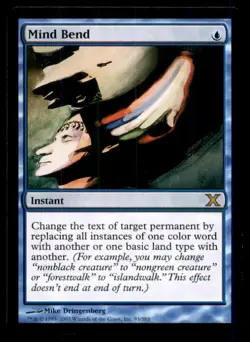 Mind Bend LP Light Play Tenth Edition MTG [12036] - Image 1