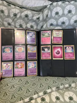 Pink Pokemon Binder - Lots Of Cards Pink Themed - Image 3
