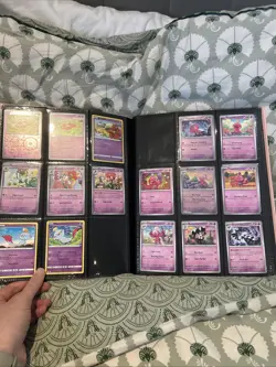 Pink Pokemon Binder - Lots Of Cards Pink Themed - Image 4