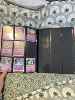 Pink Pokemon Binder - Lots Of Cards Pink Themed - Image 5